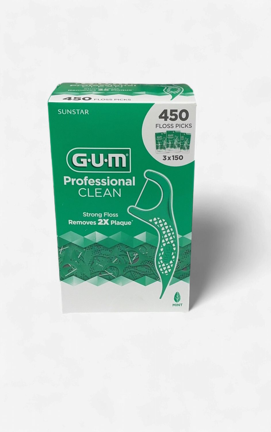 Gum Floss Picks 450 Ct  – Oral Care | Item 1968803 6554732-OPEN BOX