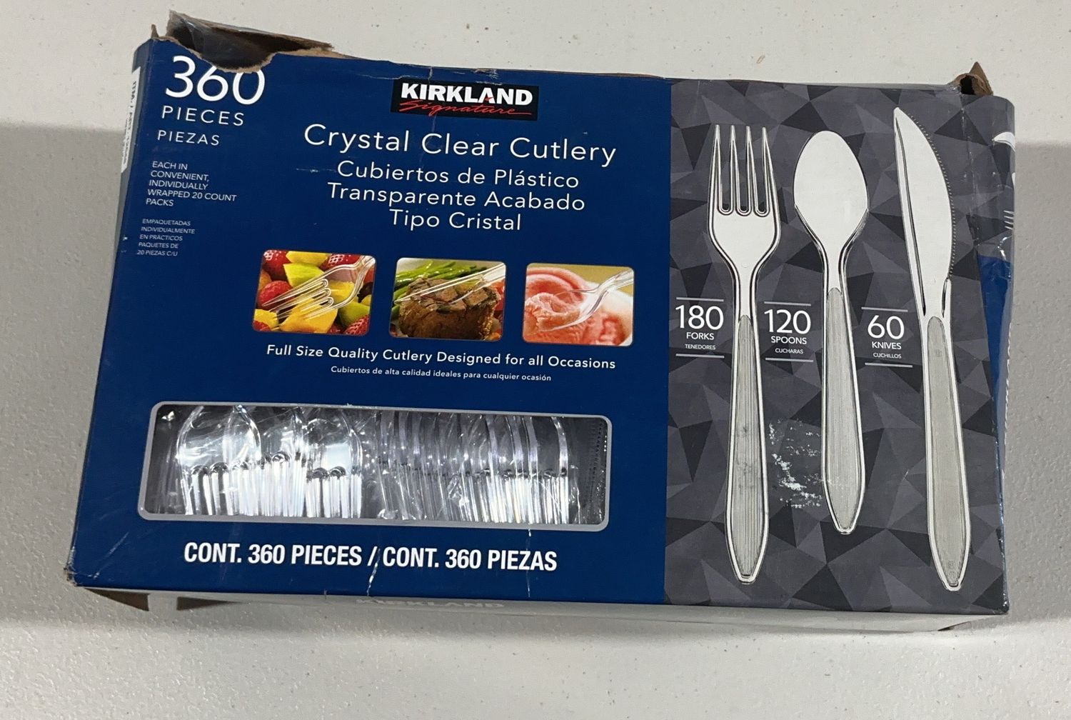 Ks Clear Combo Cutlery  – Kitchen And Dining | Item 12648 6554732 OPEN BOX