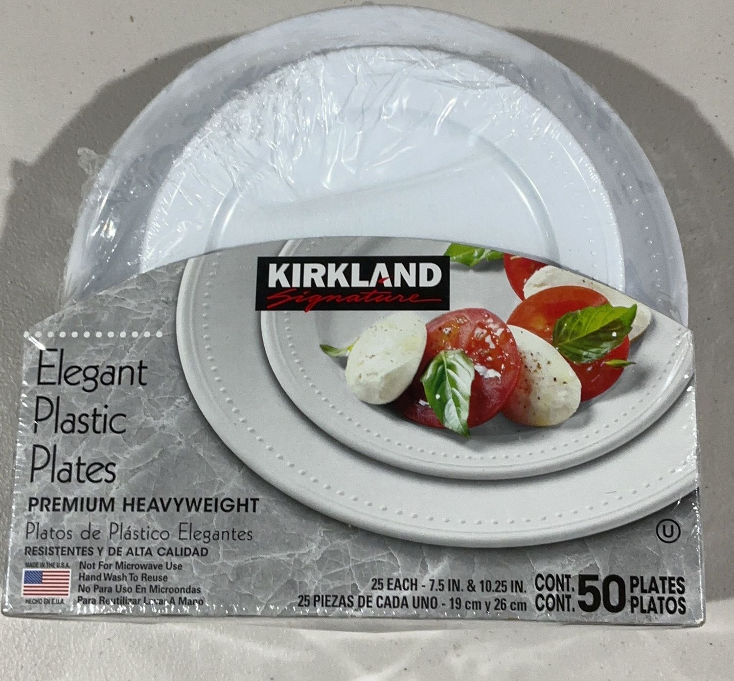Ks Elegant Plates 50Ct  – Kitchen And Dining | Item 1343253 6554732 OPEN BOX