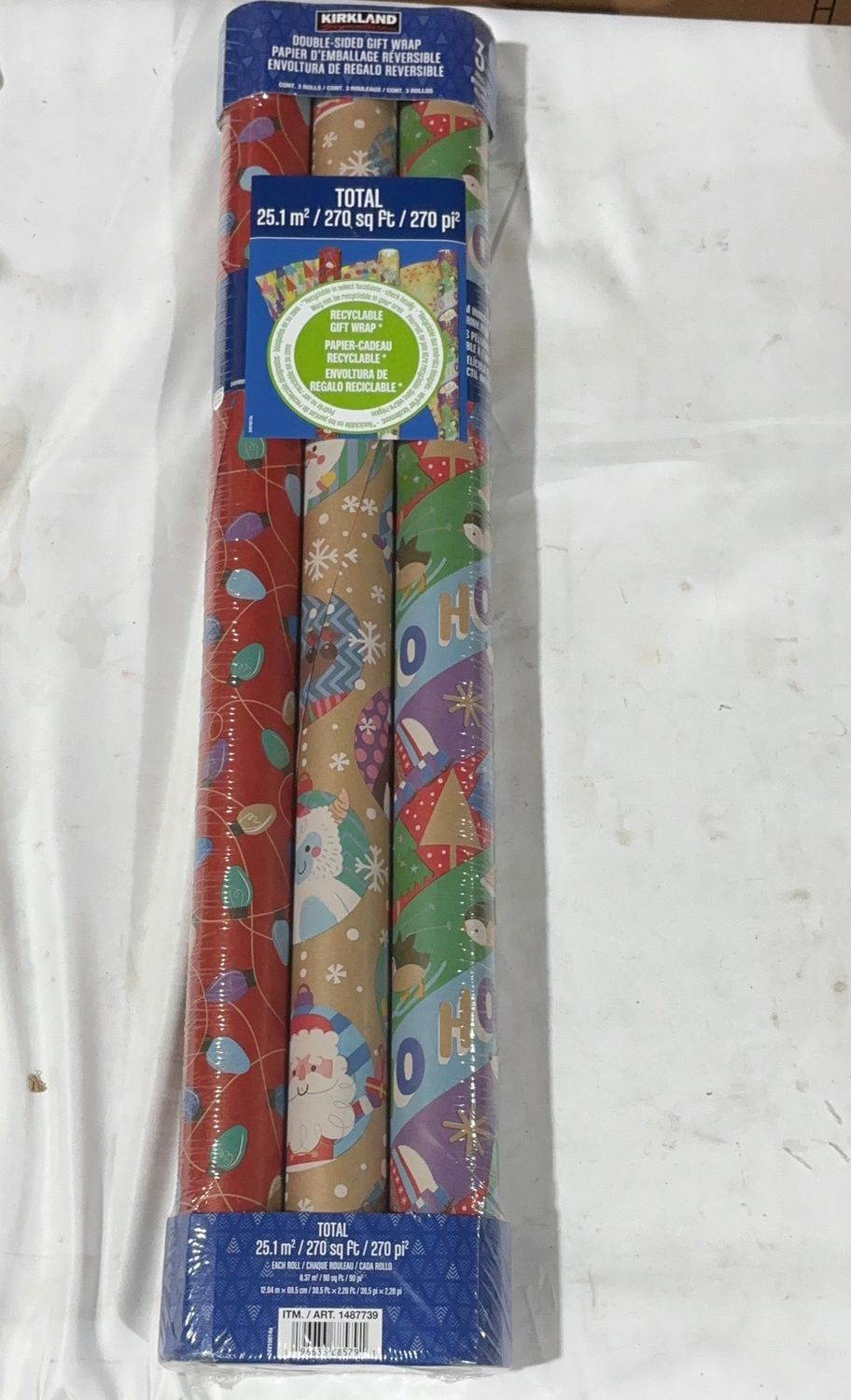 Ks Wrap 270Sq Ft  – Mixed Groceries | Item 1487739 6554732-LIKE NEW