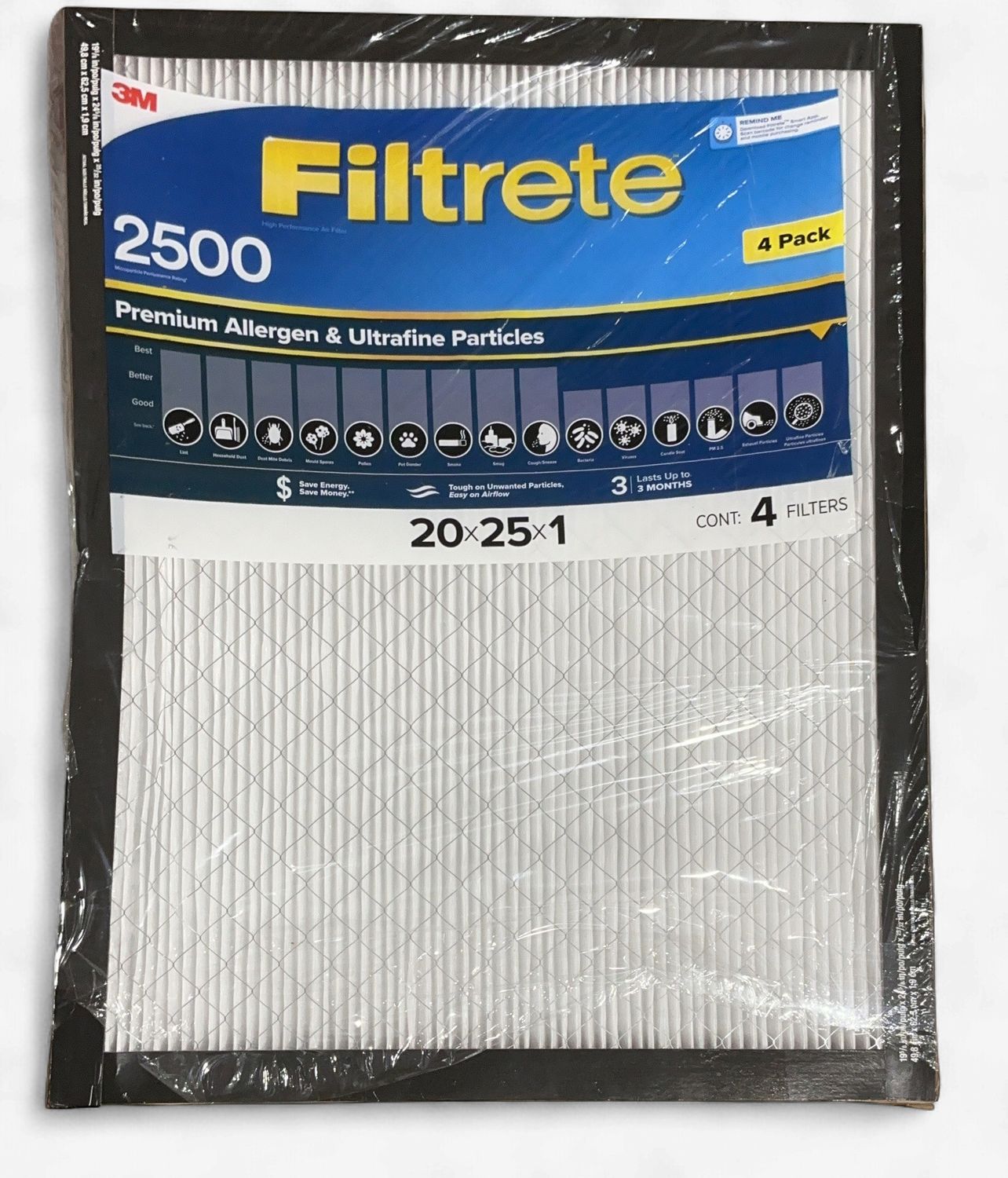 3M 2500 Series 20X25X1  – Building And Hardware | Item 1744675 6554732-OPEN BOX