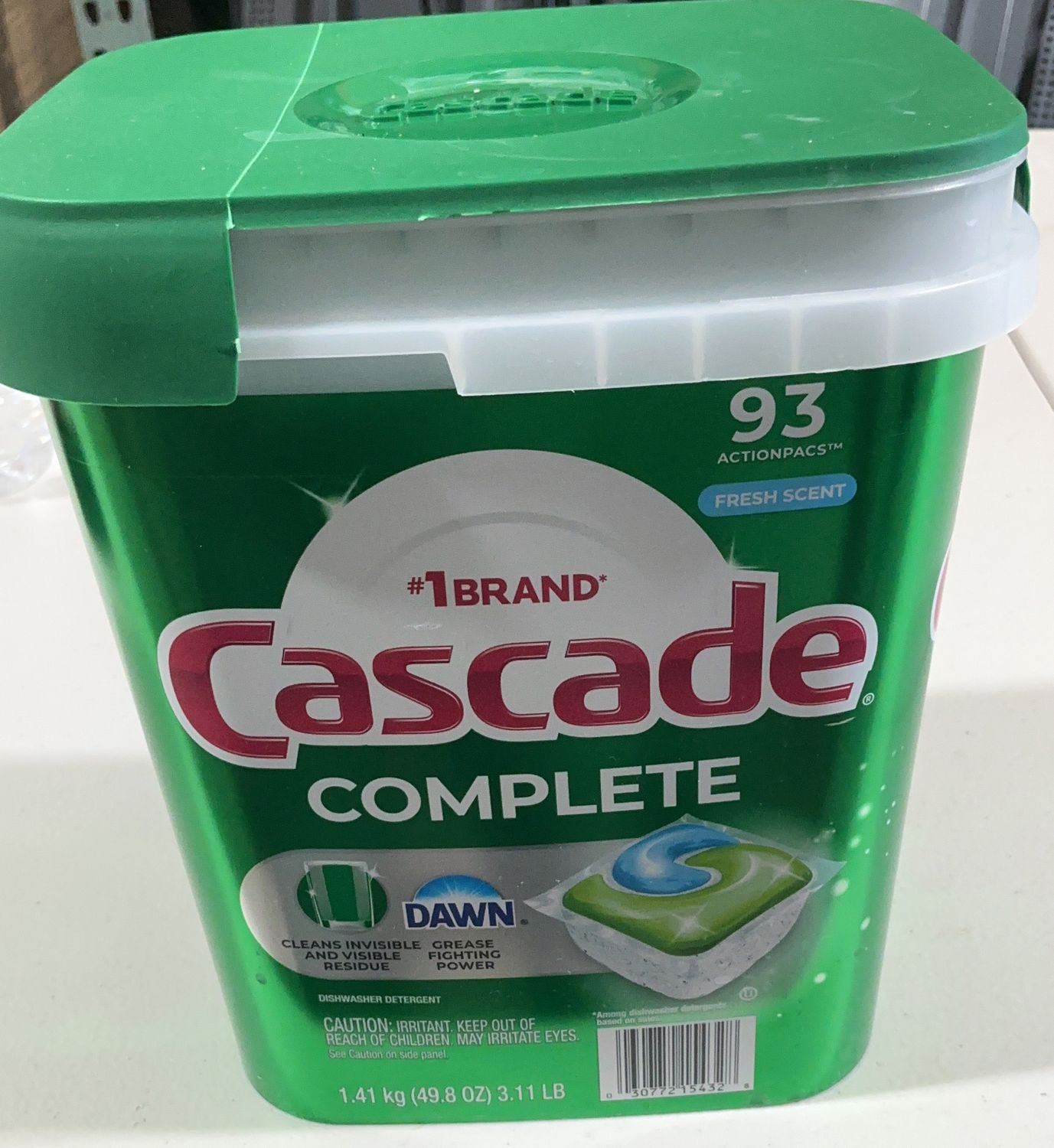 Cascade Complete 93 Ct  – Household Essentials | Item 1848101 6554732 OPEN BOX