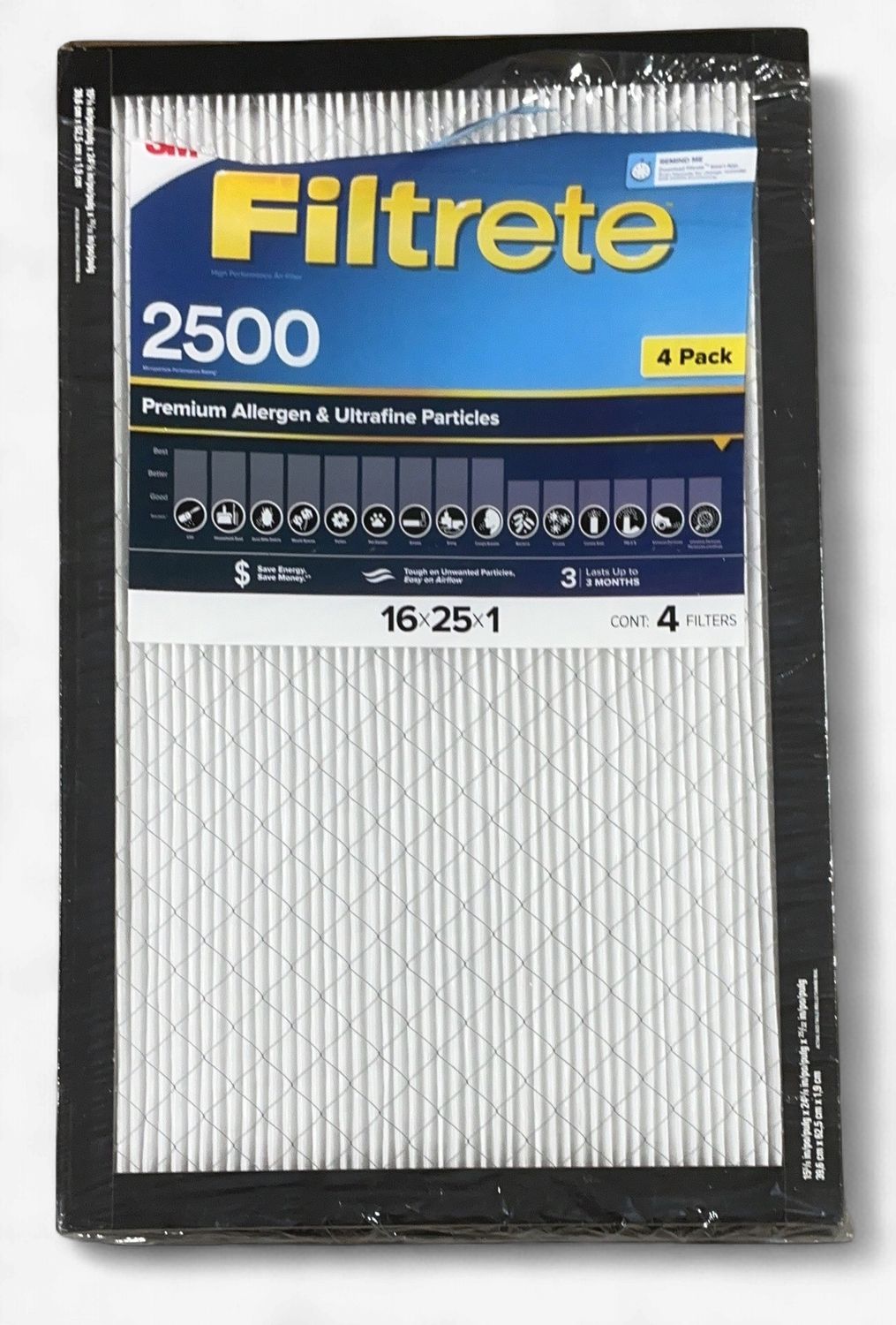 3M 2500 Series 16X25X1  – Building And Hardware | Item 1744673 6554732-LIKE NEW