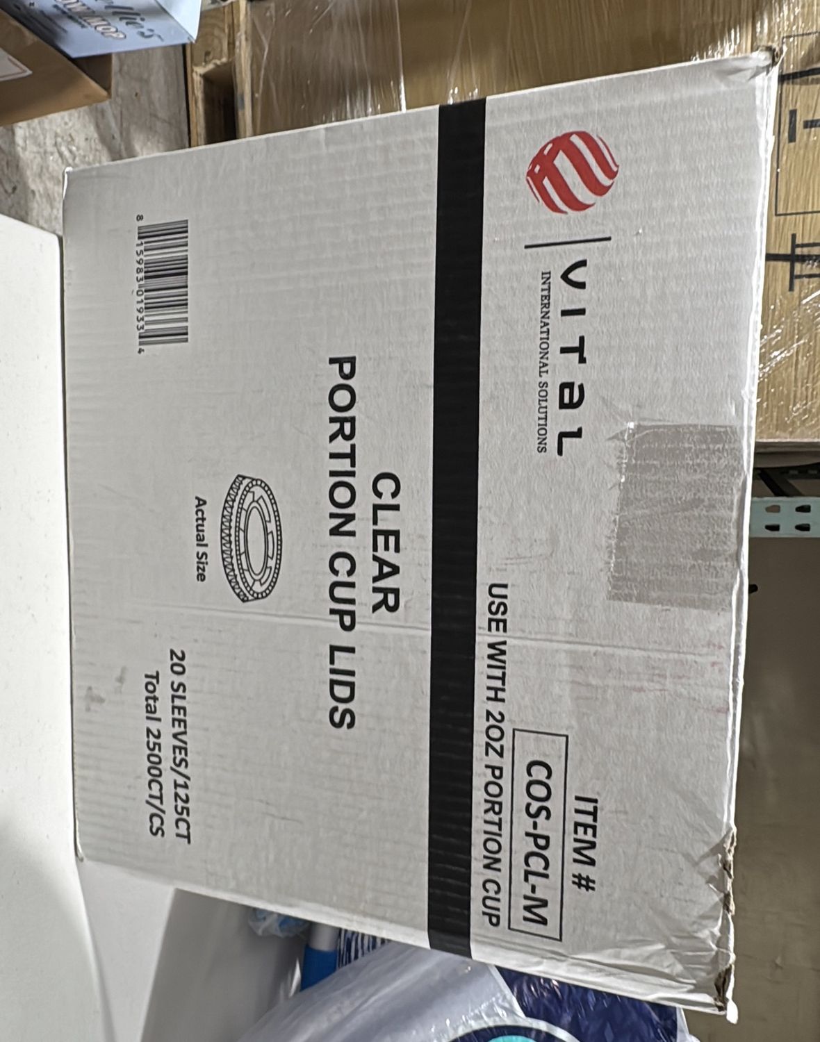 V-S 2Oz Portion Cup Lids  – Kitchen And Dining | Item 1759639 6554732