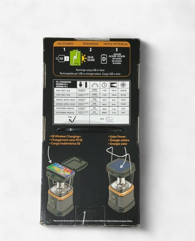 3000 L Tri Power Rechargeable Duracell Lantern Item: 1819561