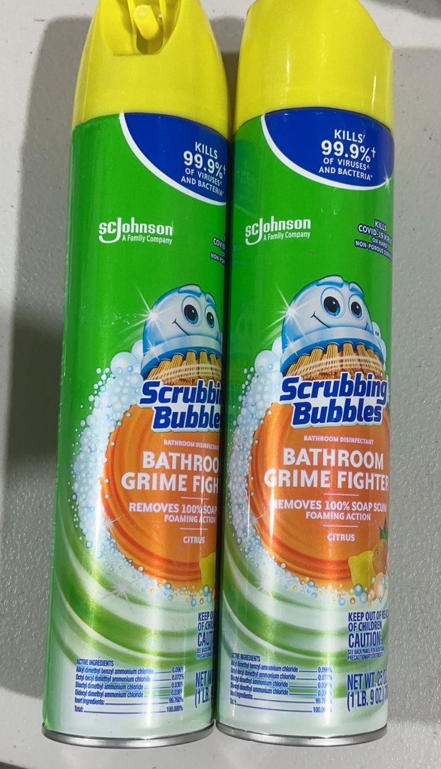 Scrubbing Bubbles 4/25 Oz  – Household Essentials | Item 1865858 OPEN BOX
