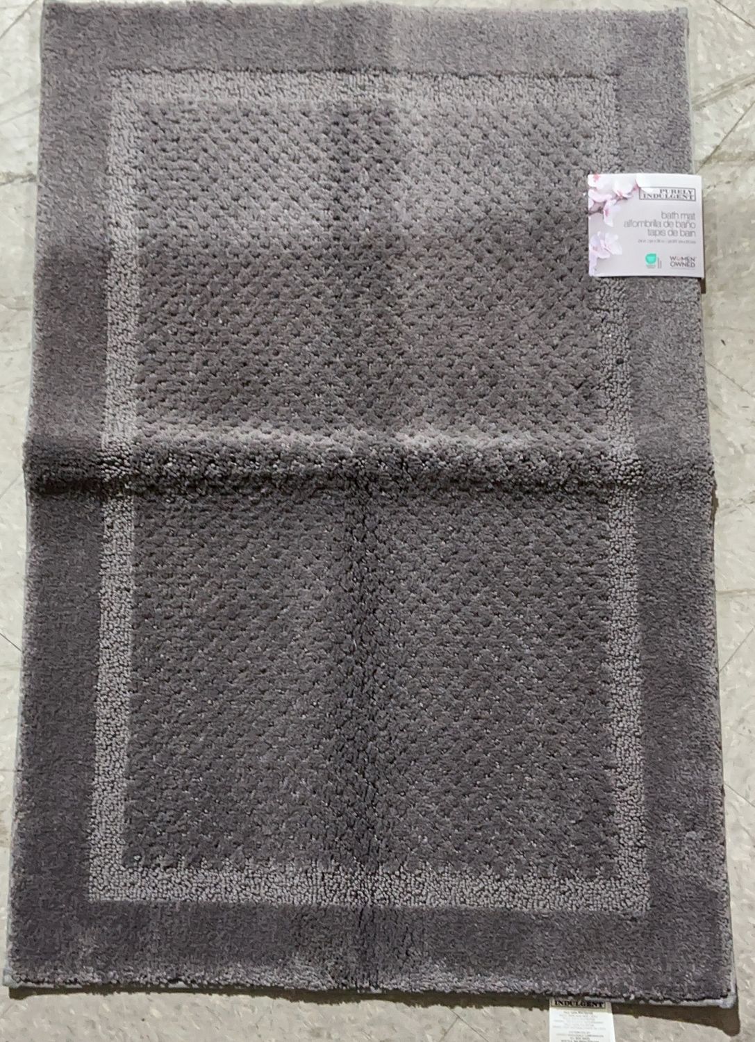 Pi Bath Mat Gray 2Pk  – Bedding | Item 1890406 6554732