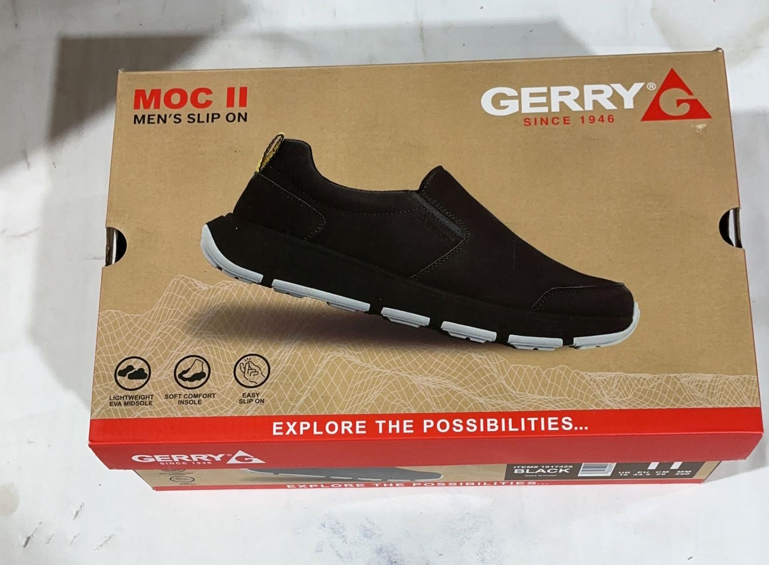 Gerry Moc Slip On Shoe Performance Comfort Footwear - Item 1917429