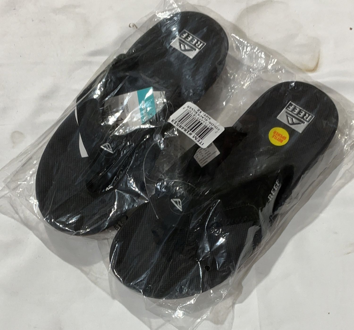 Reef Blk 12 Sandal Performance Comfort Footwear - Item 1848513-OPEN BOX
