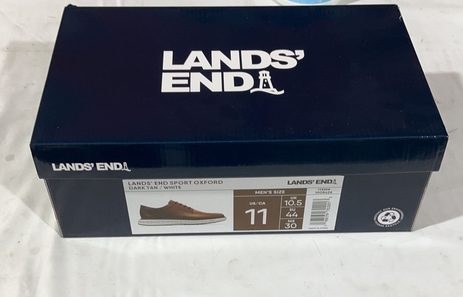 Lands End Mns Casual Shoe Performance Comfort Footwear - Item 1908426