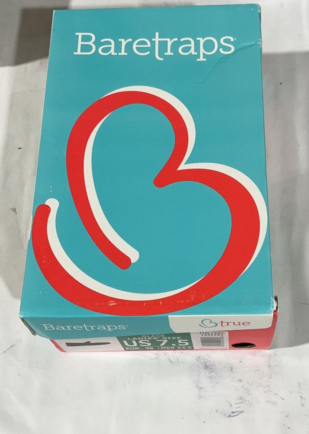 Baretraps Blk 7.5 Shoe Performance Comfort Footwear - Item 1945310-LIKE NEW