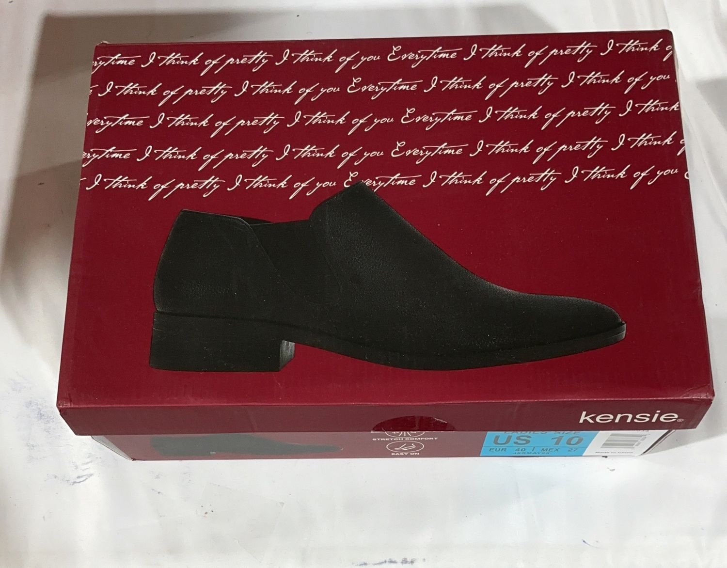 Kensie Blk 10 Boot Performance Comfort Footwear - Item 1904164