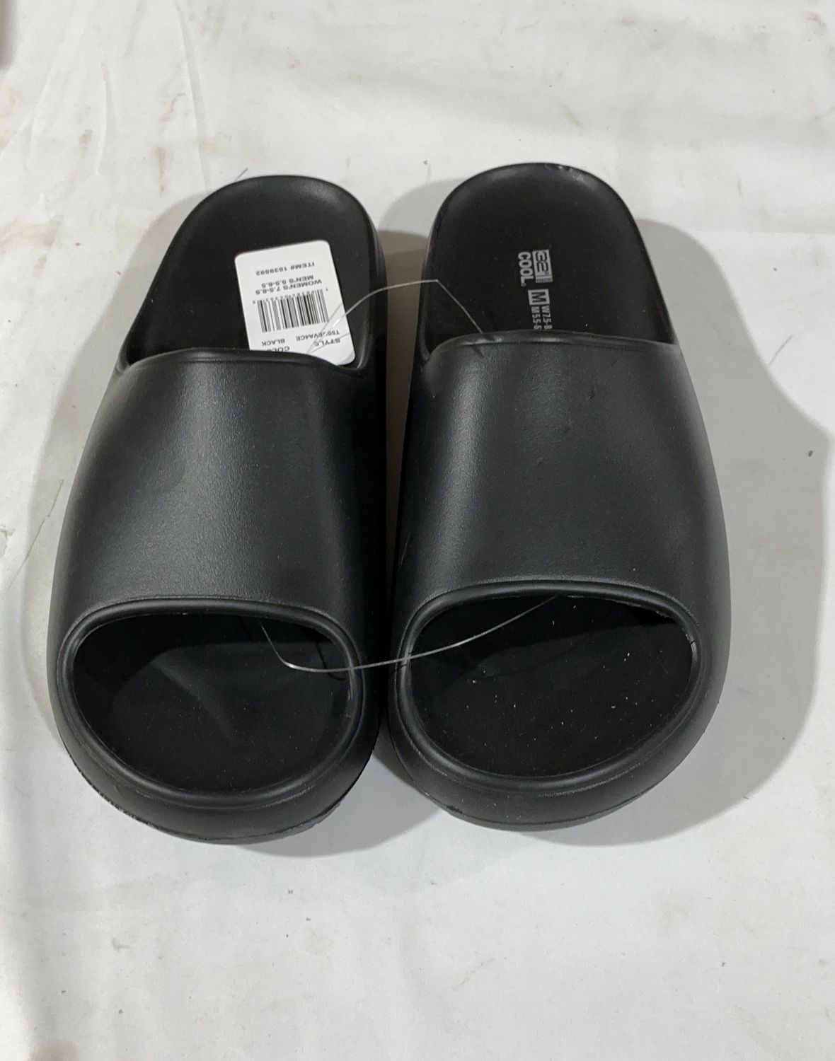 32D Blk M Slide Performance Comfort Footwear - Item 1848330-OPEN BOX