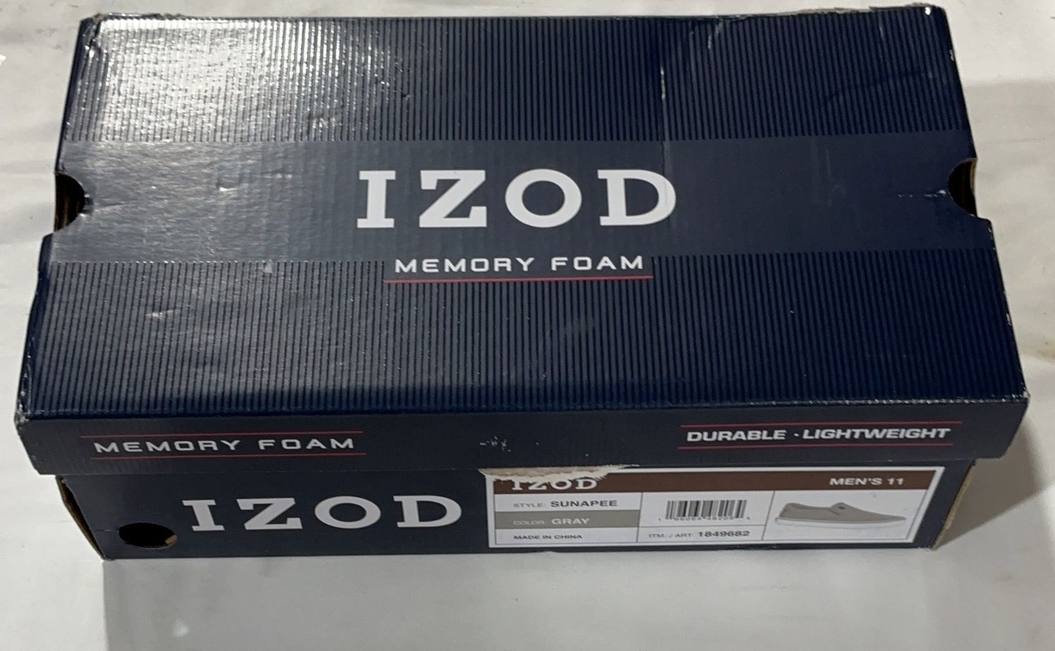 Izod Gry 11 Shoe Performance Comfort Footwear - Item 1863980-LIKE NEW
