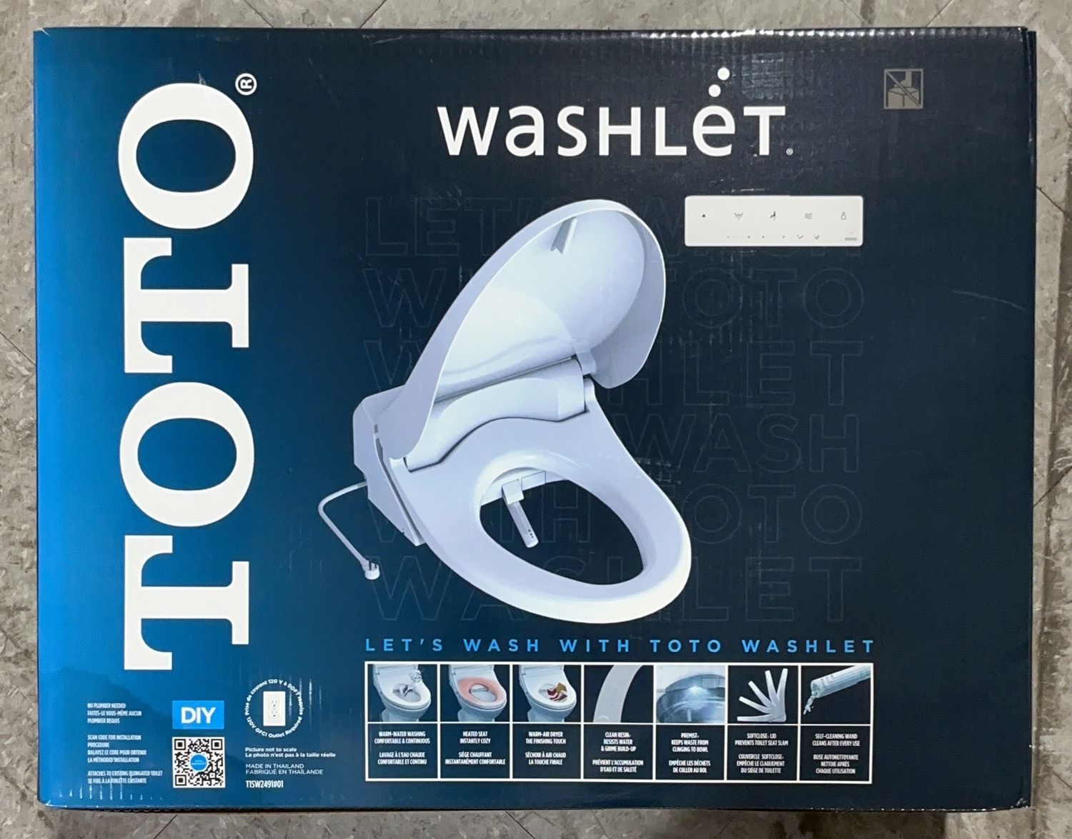 TOTO WASHLET ELECTRONIC | Model:NA | Item#1806250 | 6-LIKE NEW