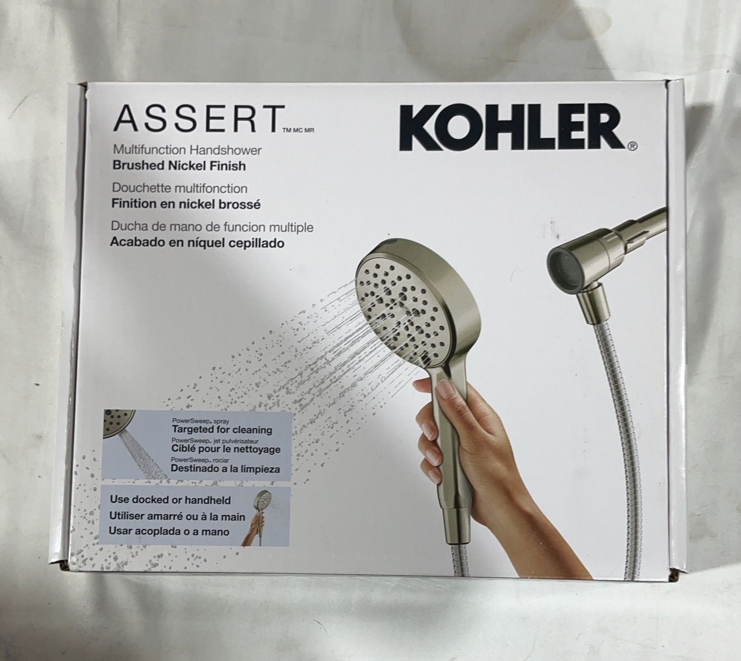 KOHLER ASSERT HANDSHWR BN | Model:NA | Item#1806317 | 11