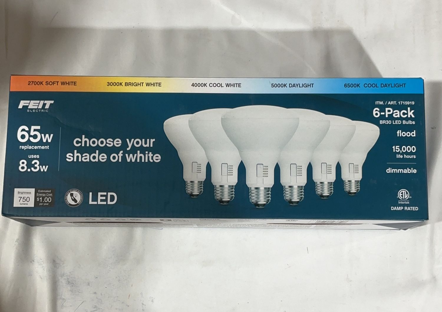 FEIT BR30 5-CCT | Model:NA | Item#1715919 | 34