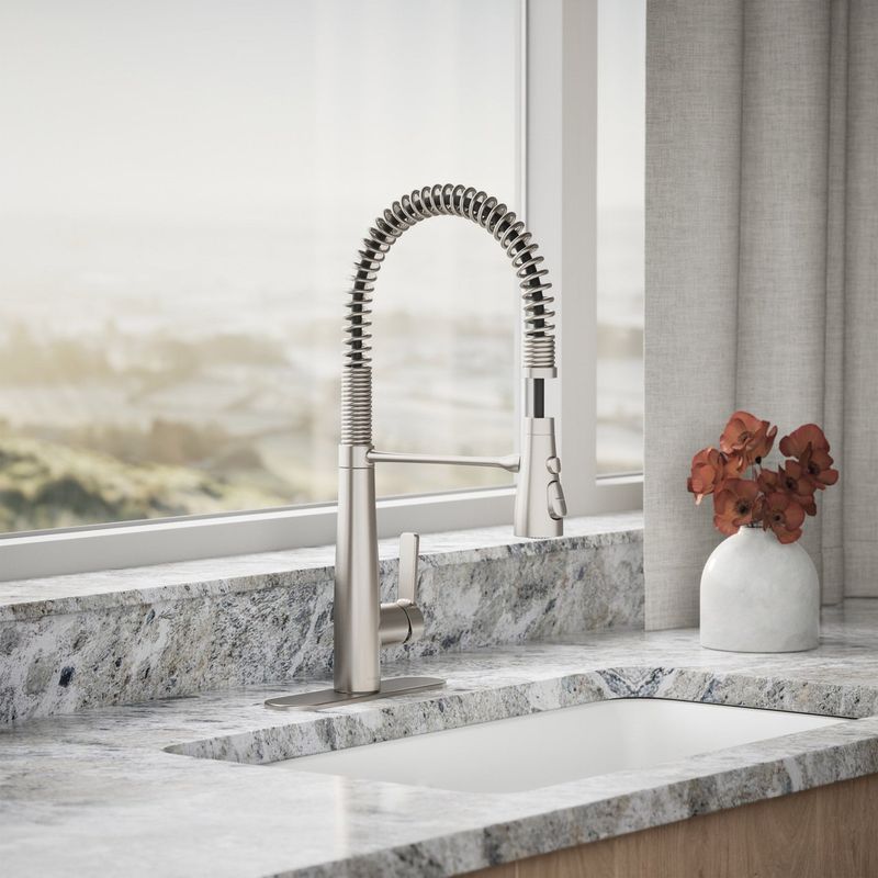 Kohler Vind Semi-Professional Pull-down Kitchen Sink Faucet STAINLESS STEEL steel Item 1806330