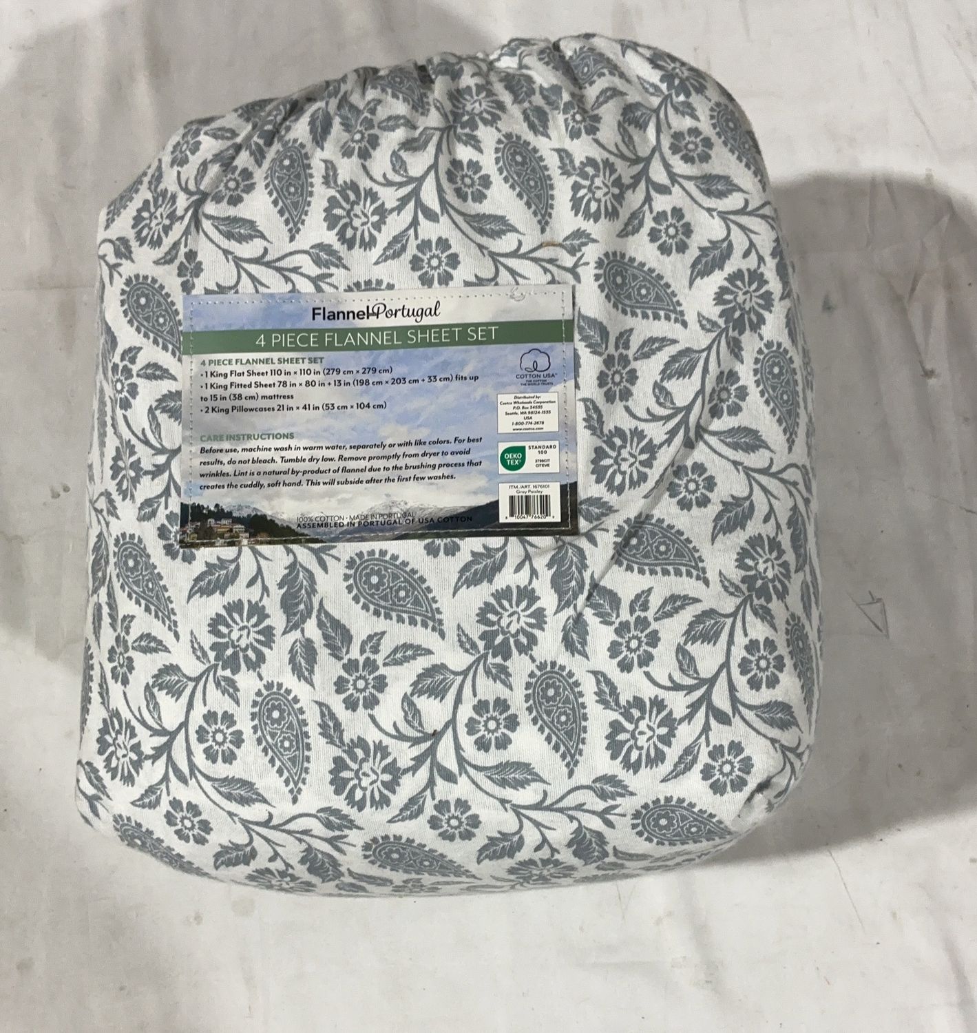 Premium FLANNEL SHEET 4PC KING – Durable, Modern Design, High-Quality Construction | Model Standard Model | Item #1676101 | 96-LIKE NEW