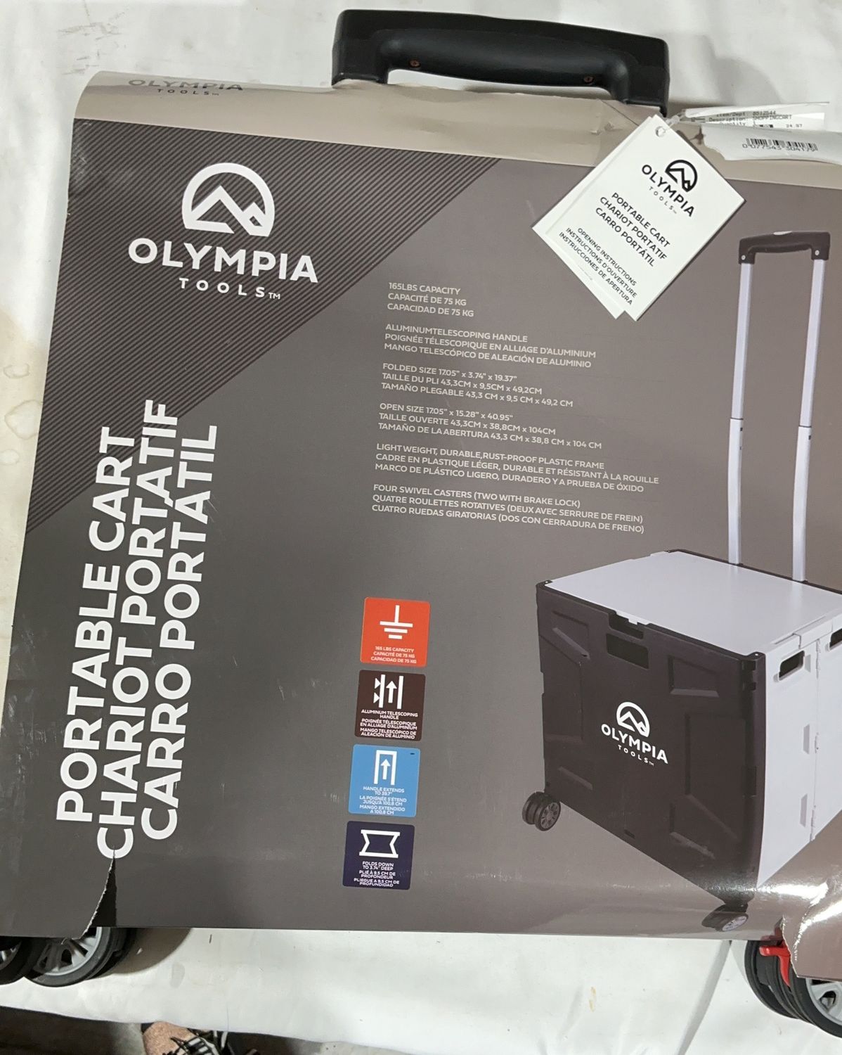 Premium OLYMPIA FOLDING SHOPPING – Durable, Modern Design, High-Quality Construction | Model Standard Model | Item #8512544 | 267