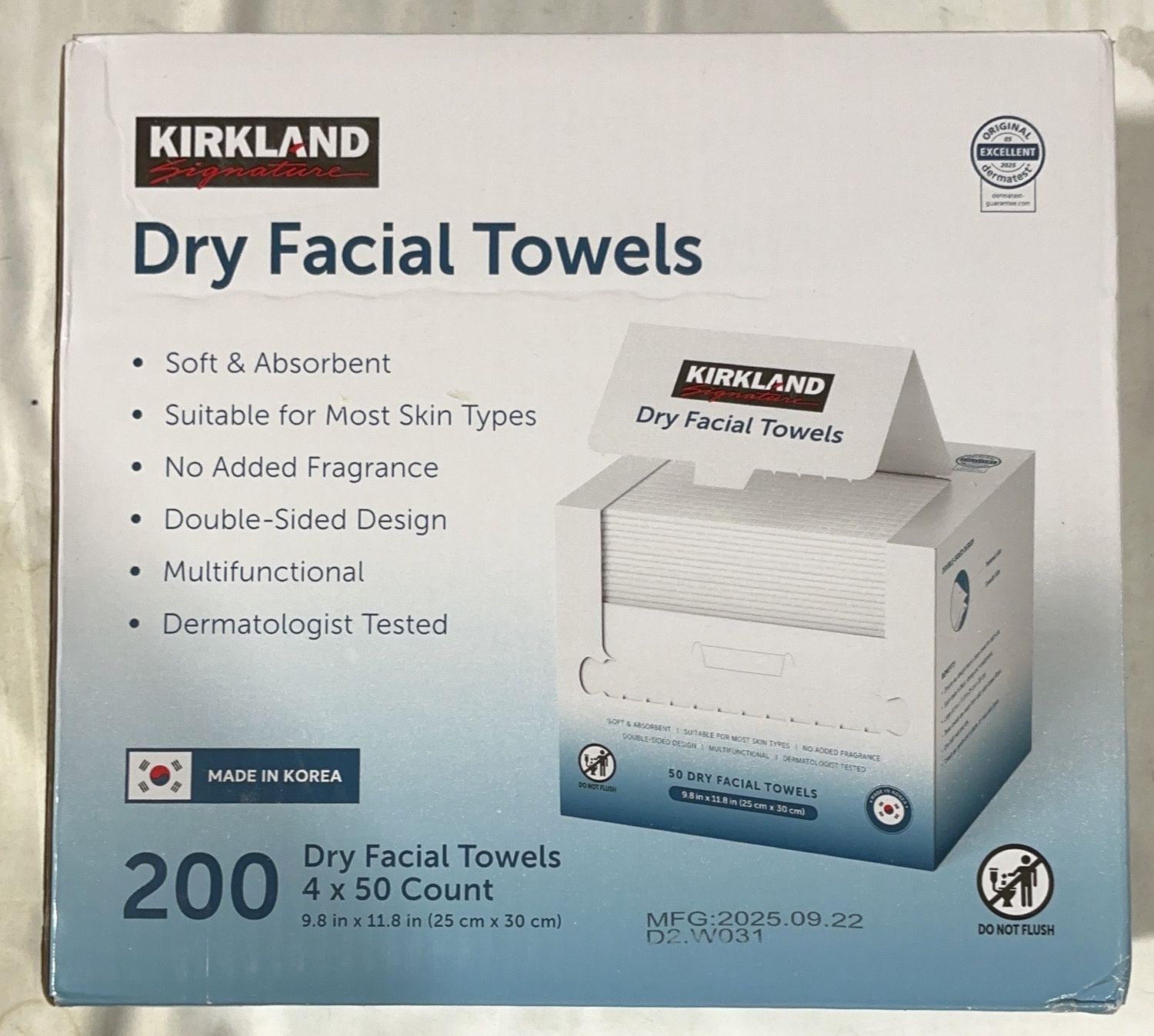 Premium KS DAILY DRY FACIAL – Durable, Modern Design, High-Quality Construction | Model Standard Model | Item #1940909 | 328-OPEN BOX