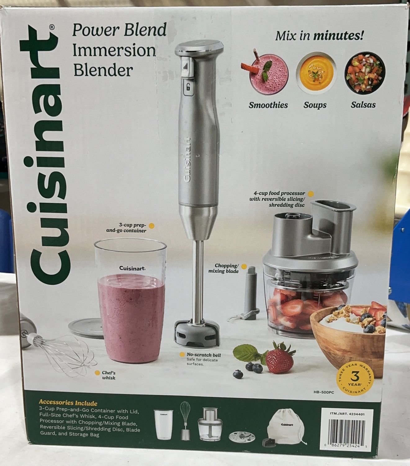Premium CUISINART IMMERSION – Durable, Modern Design, High-Quality Construction | Model Standard Model | Item #4234401 | 67-LIKE NEW
