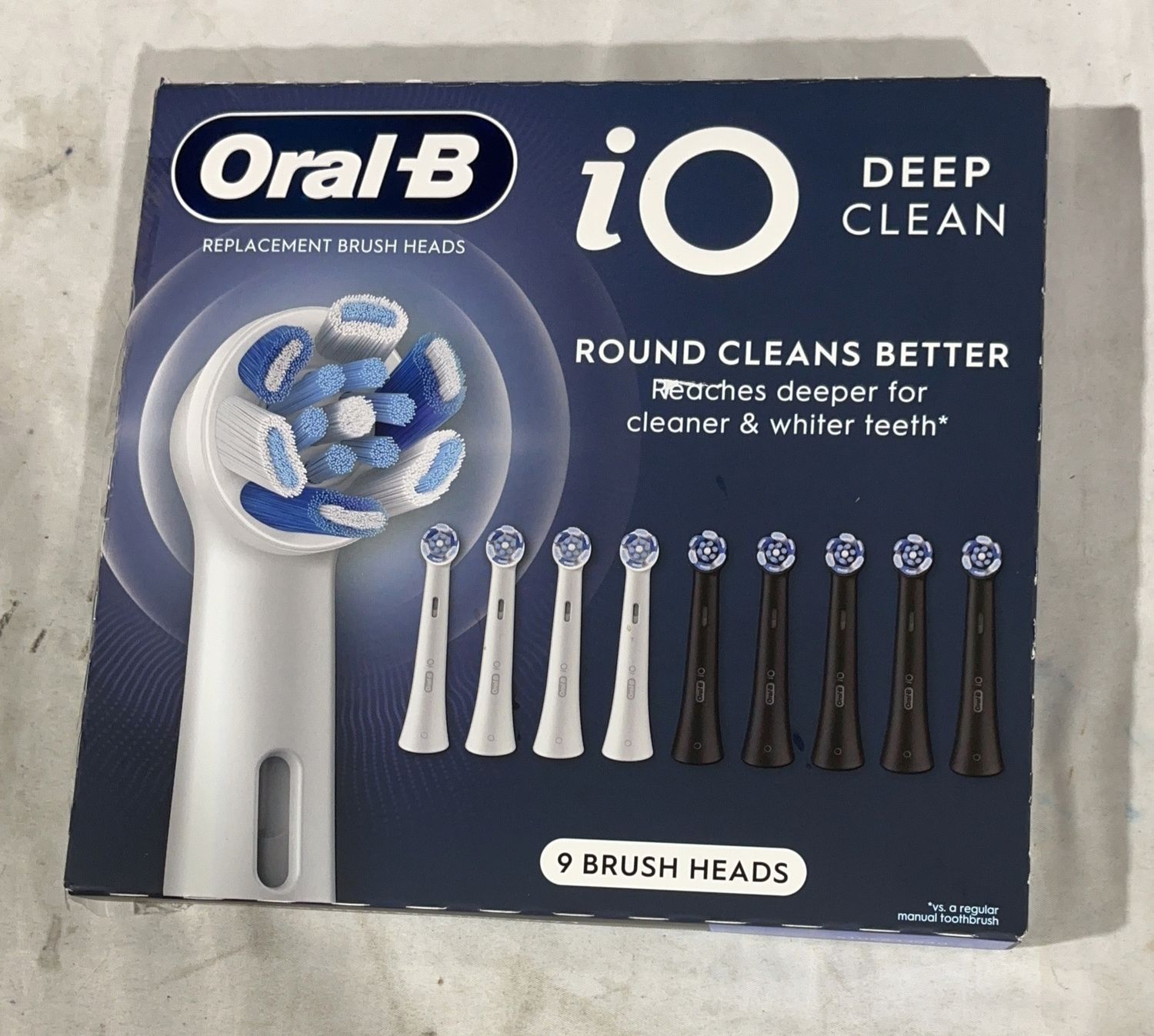 Premium ORAL-B IO BRUSHHEADS 9CT – Durable, Modern Design, High-Quality Construction | Model Standard Model | Item #4610583 | 13