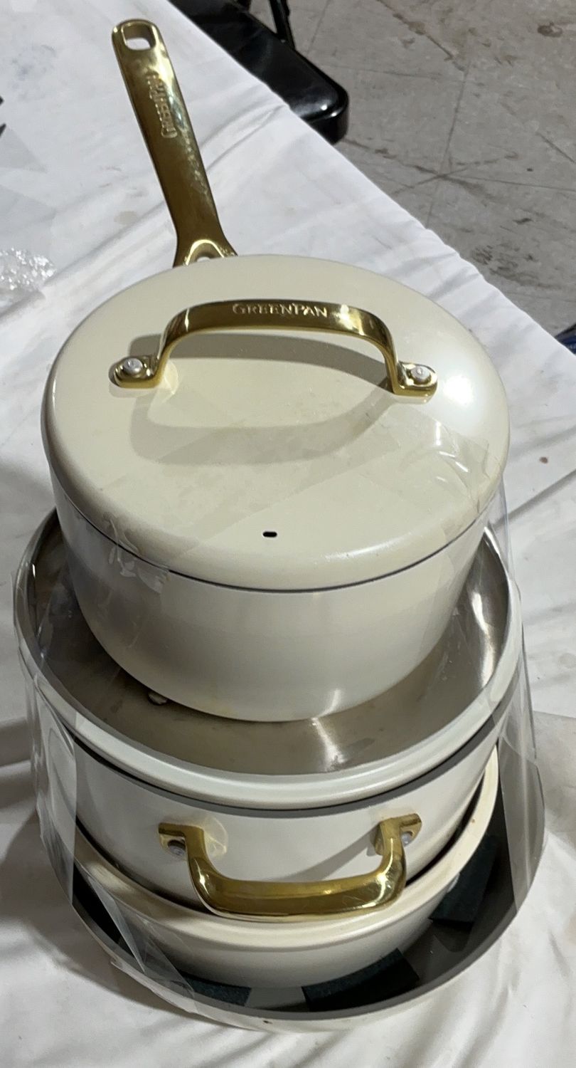 Premium GREENPAN JEWEL 7PC SET – Durable, Modern Design, High-Quality Construction | Model Standard Model | Item #1901737 | 60-USED