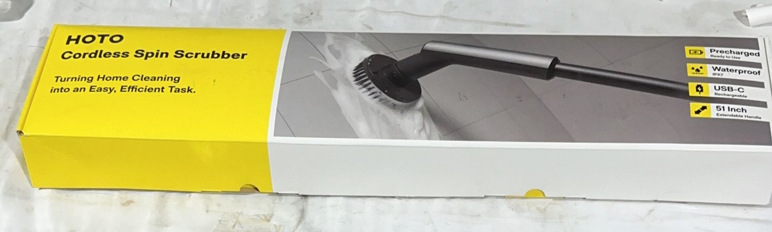 Premium HOTO SPIN SCRUBBER W/ATT – Durable, Modern Design, High-Quality Construction | Model Standard Model | Item #1848324 | 66-LIKE NEW