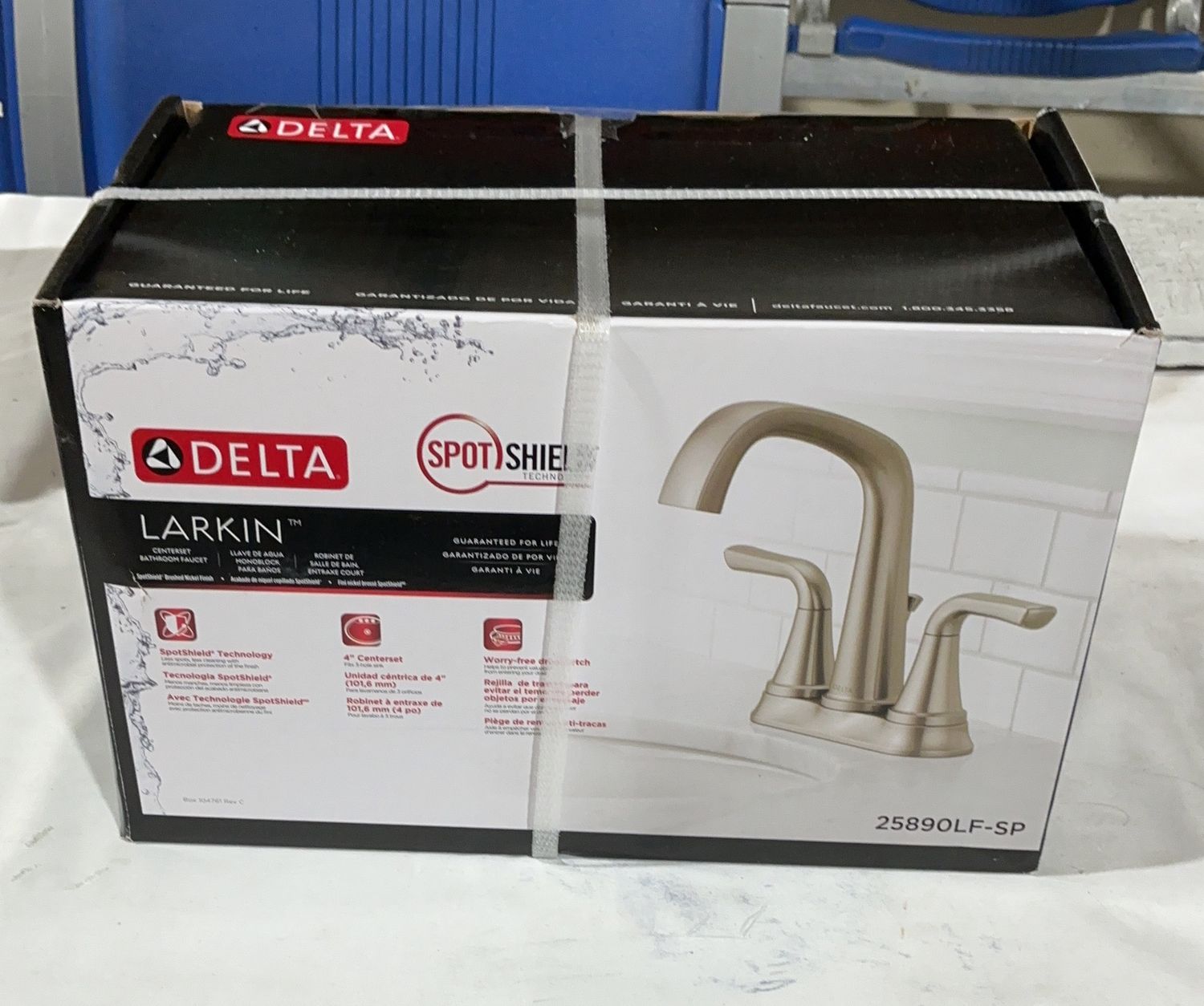 Premium DELTA LARKIN TWO HANDLE – Durable, Modern Design, High-Quality Construction | Model Standard Model | Item #1663311 | 119-LIKE NEW