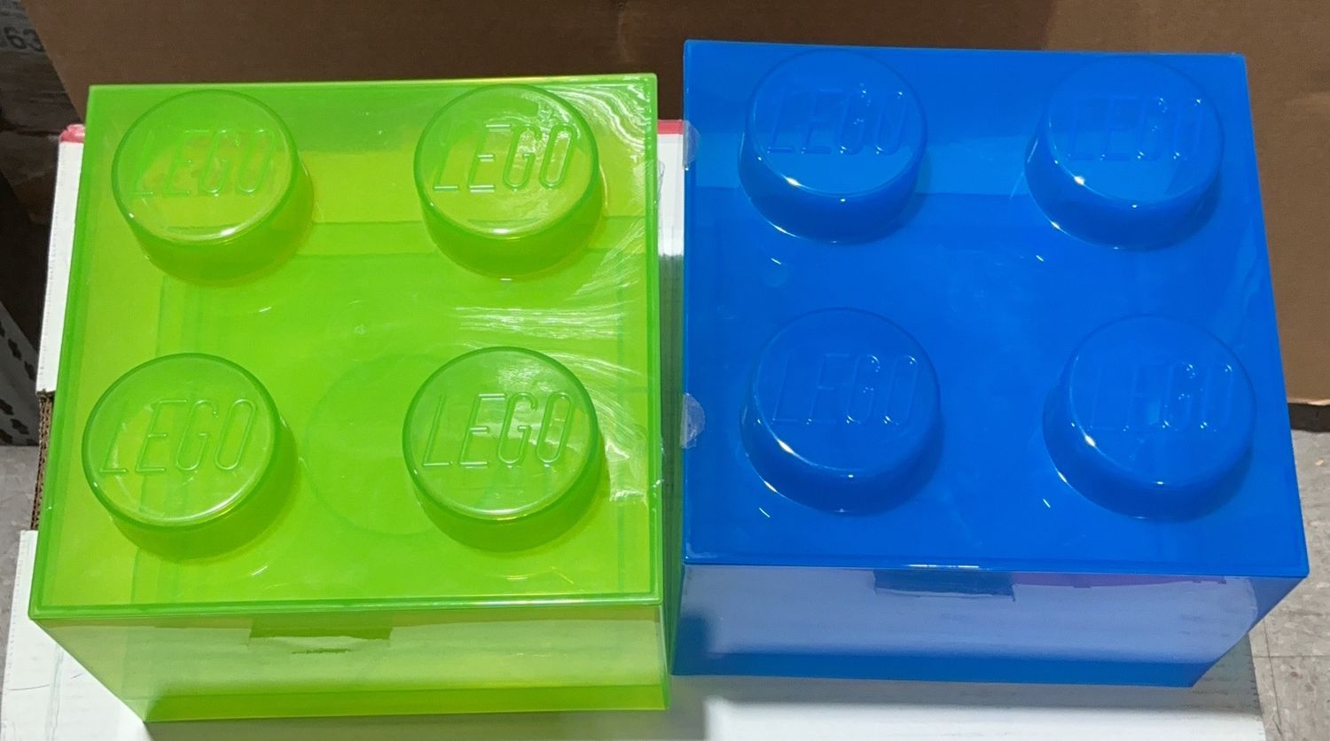 Premium LEGO STORAGE BRICK 2PK – Durable, Modern Design, High-Quality Construction | Model Standard Model | Item #1938107 | 225-OPEN BOX