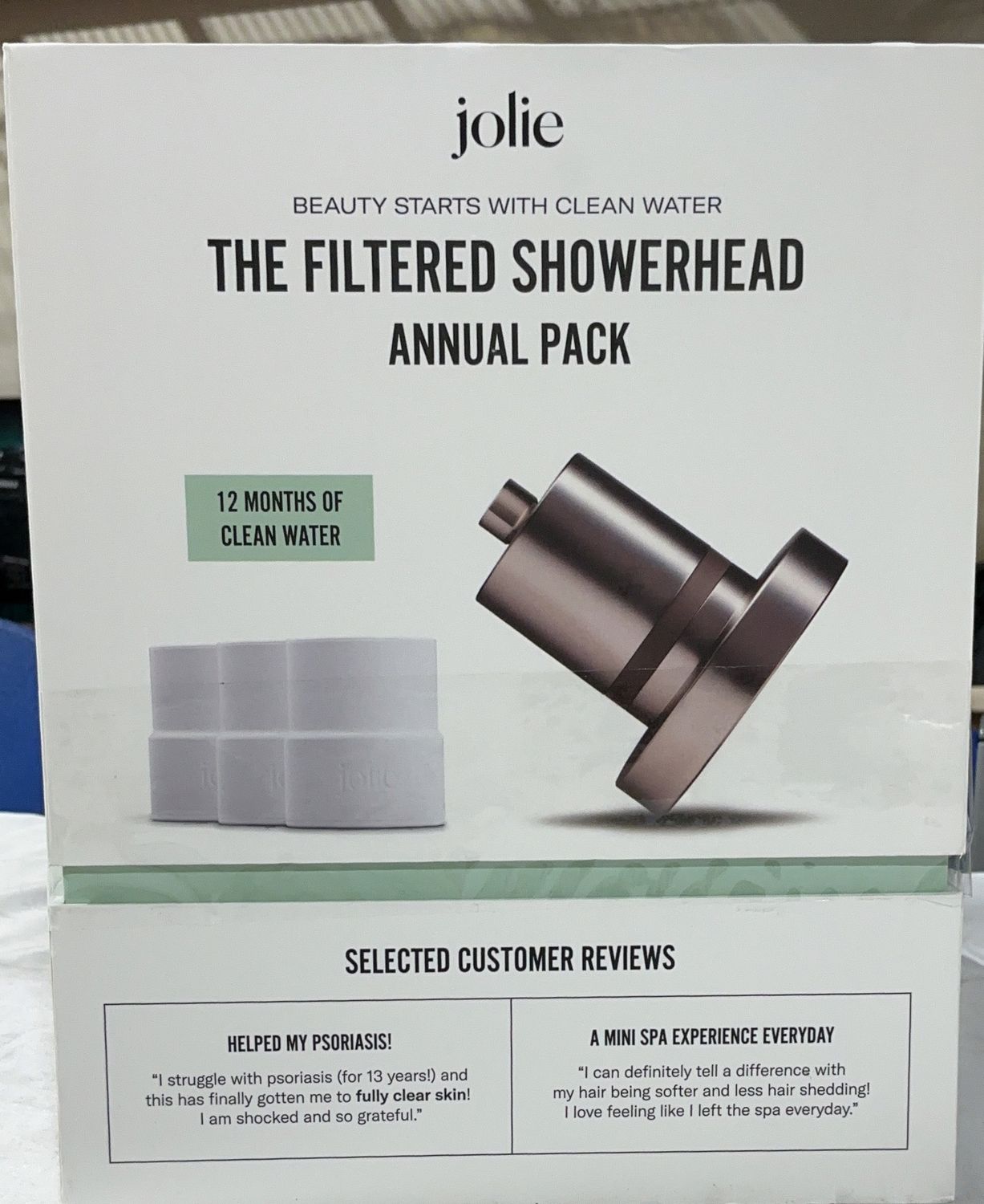 Premium JOLIE FILTERED SHOWERHEAD – Durable, Modern Design, High-Quality Construction | Model Standard Model | Item #1998778 | 48-LIKE NEW