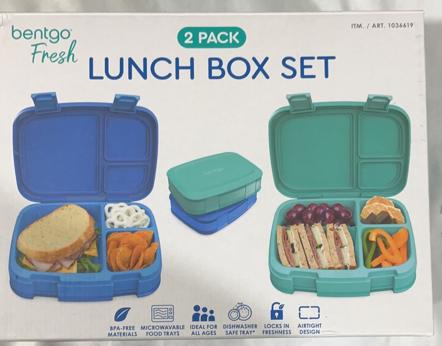 Premium BENTGO FRESH LUNCH BOX – Durable, Modern Design, High-Quality Construction | Model Standard Model | Item #1036619 | 308-LIKE NEW