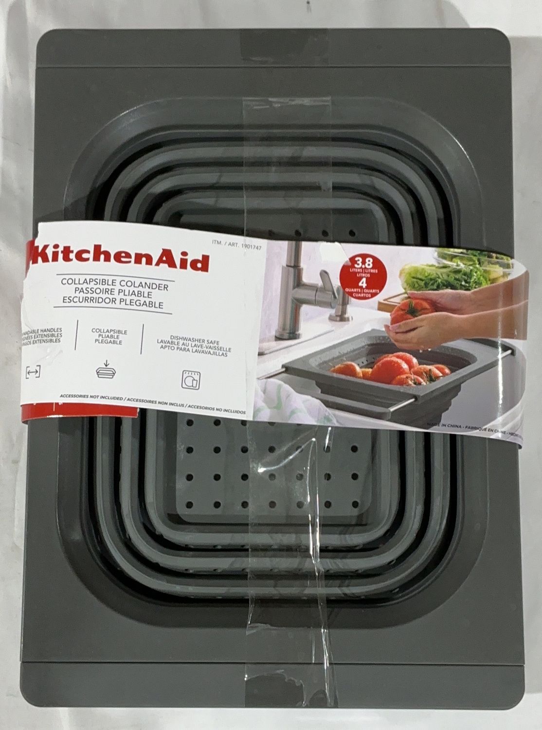 Premium KITCHENAID COLANDER – Durable, Modern Design, High-Quality Construction | Model Standard Model | Item #1901747 | 333-OPEN BOX