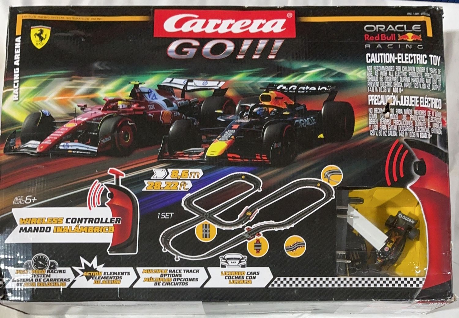 Premium CARRERA GO RACING ARENA – Durable, Modern Design, High-Quality Construction | Model Standard Model | Item #2580158 | 110