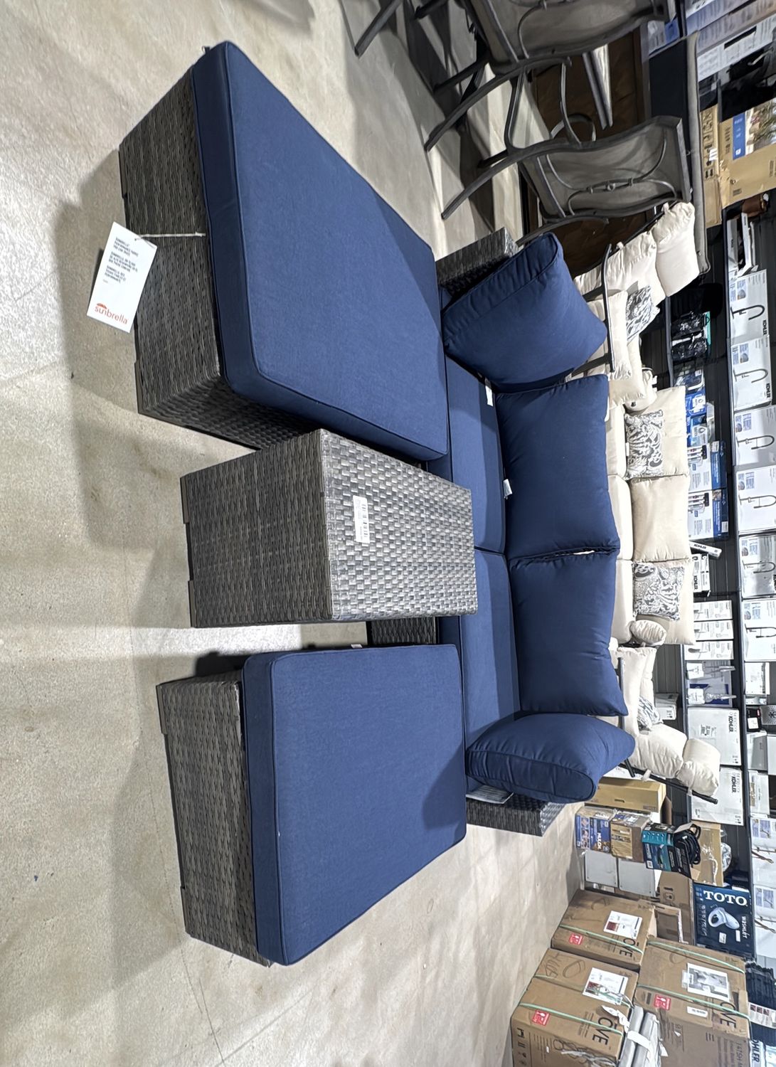 Allspace 5-piece Modular Outdoor Patio Set