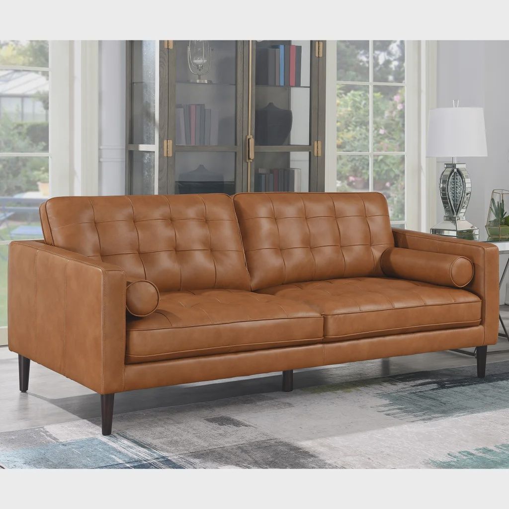 Harstine Leather Sofa