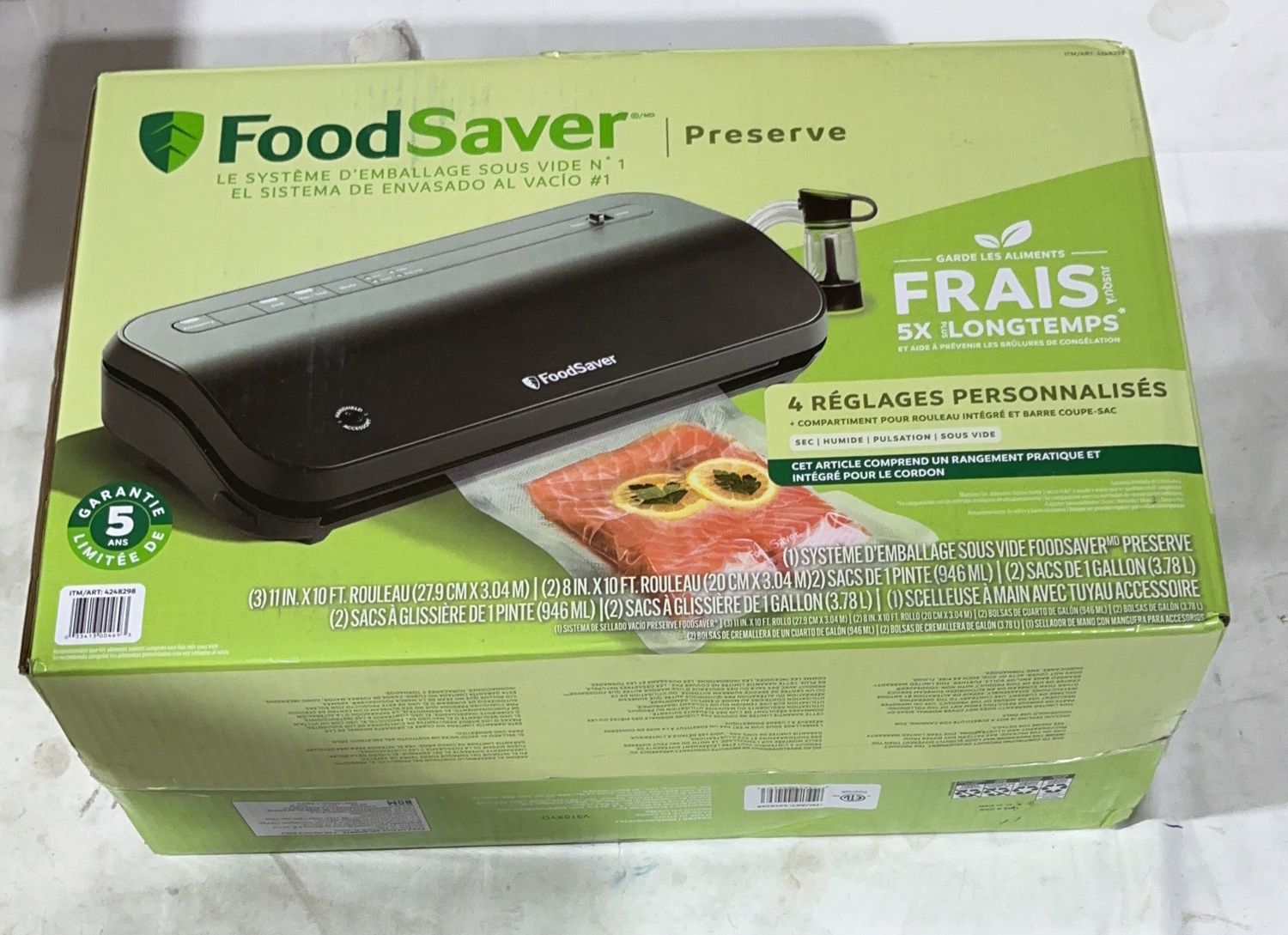 Foodsaver Vac Seal Vs2280 - Item 4248298