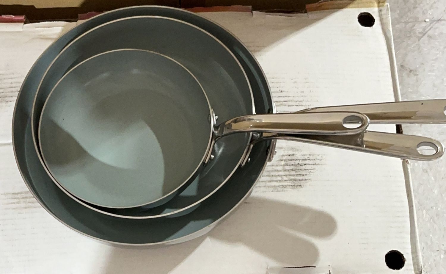 Tramontina 3Pc Ss Ceramic - Item 1901820-OPEN BOX