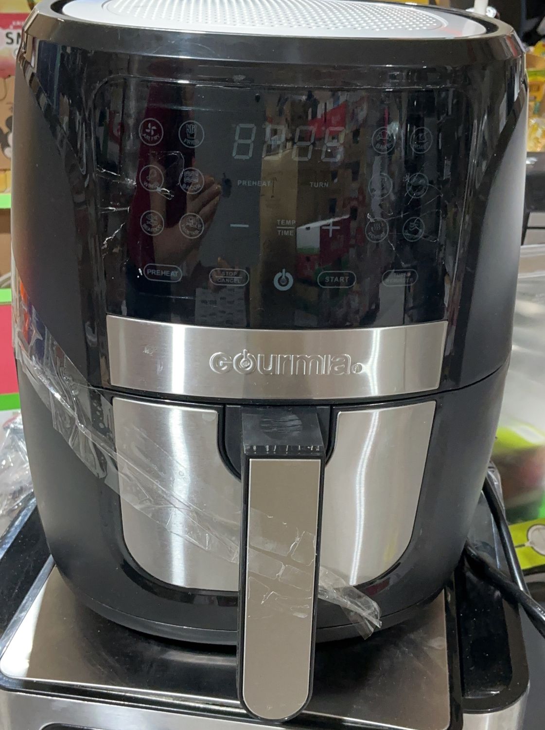 Gourmia 6Qt Air Fryer - Item 4232432- OPEN BOX