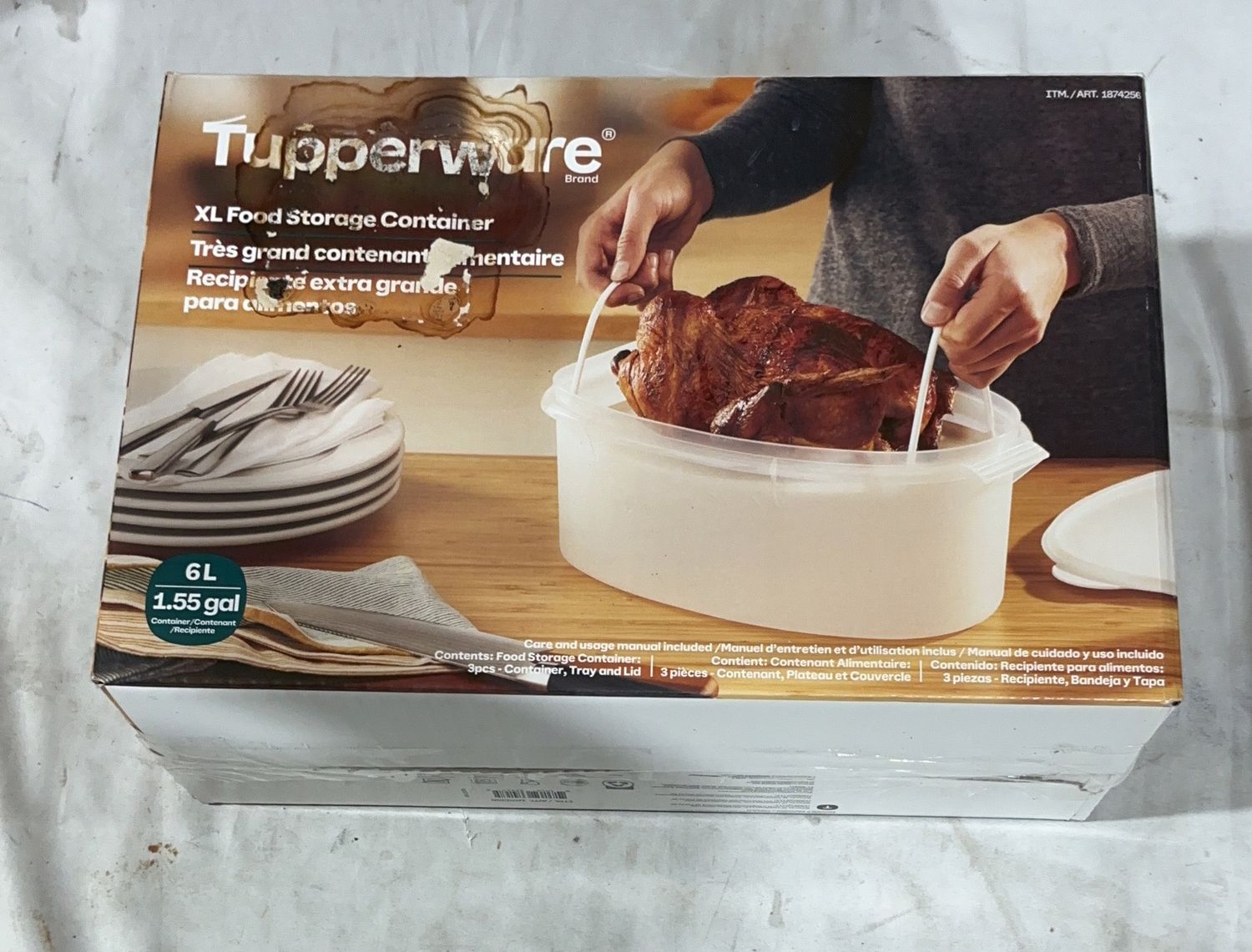 Tupperware Food Storage - Item 1874256-OPEN BOX