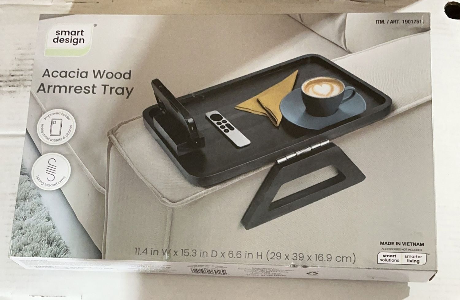 Smartdesign Sofa Arm Tray - Item 1901751