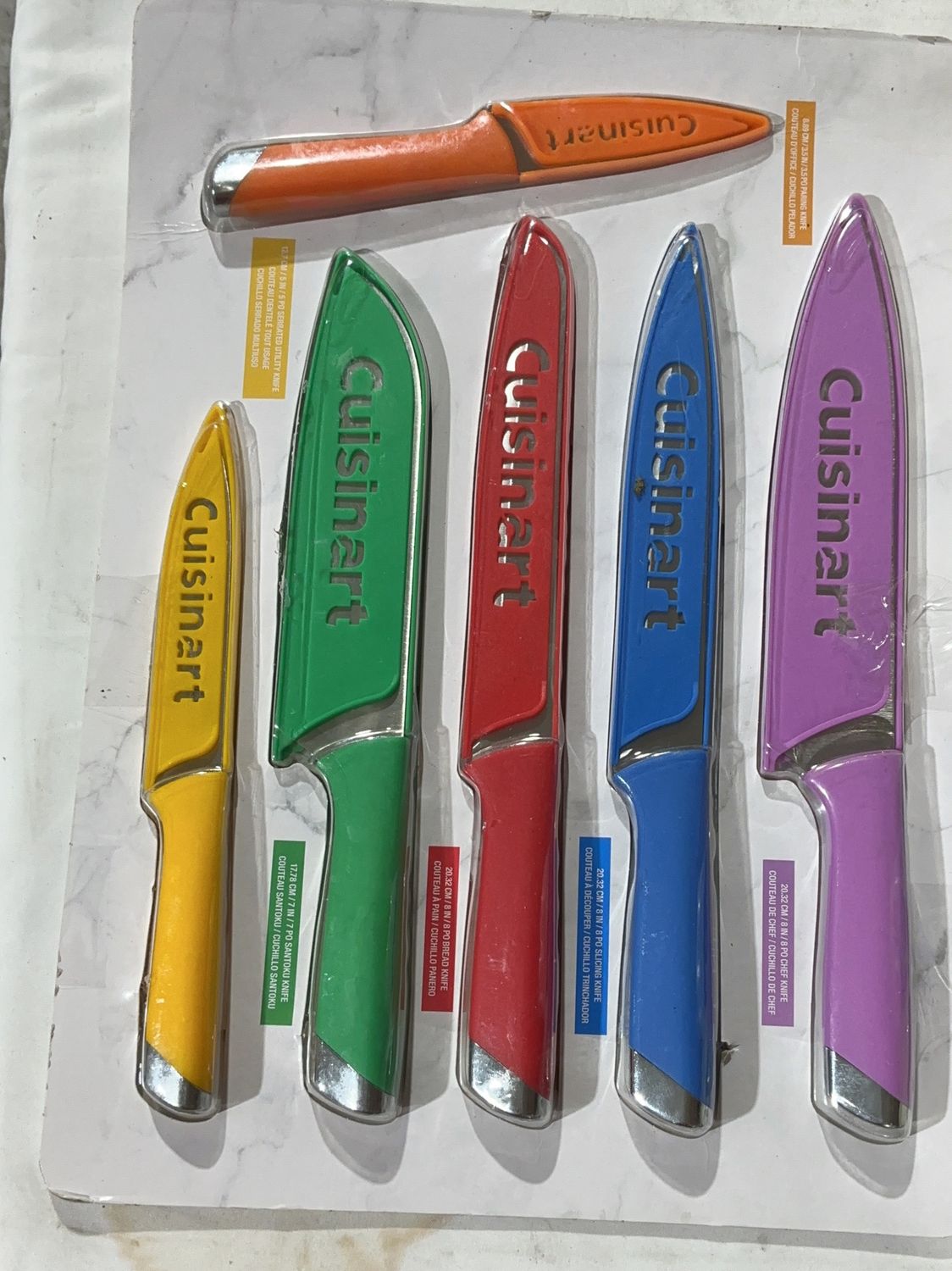 Cuisinart 6Pc Knife Set - Item 1585560 OPEN BOX