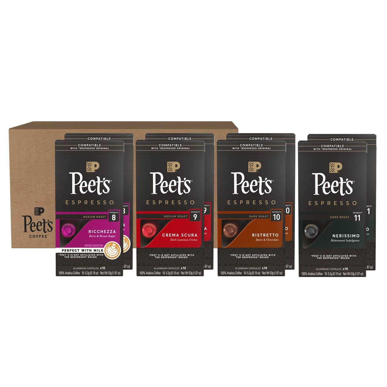 Premium PEETS NESPRESSO CAPSULES – High-Quality Everyday Essential | Model Standard | Item #1290988”