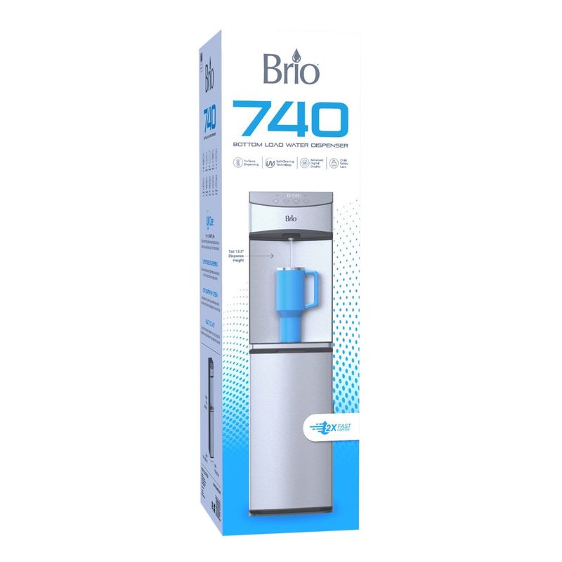 Brio 740 Series Self-Cleaning Bottom Load Water Cooler
