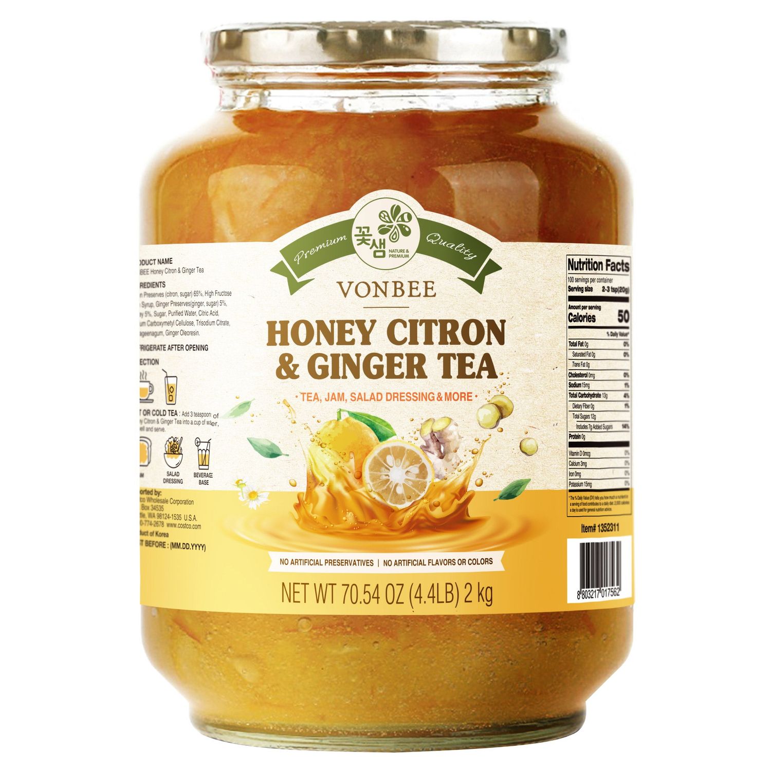 Vonbee Honey Citron Tea - Item 1352311