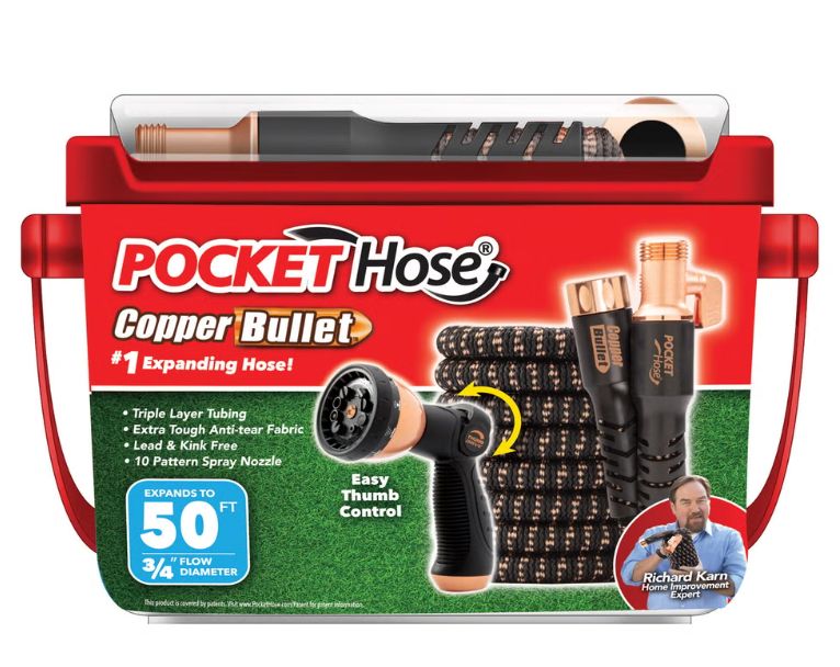 Pocket Hose Copper Bullet 50 FT. - Item 1843137