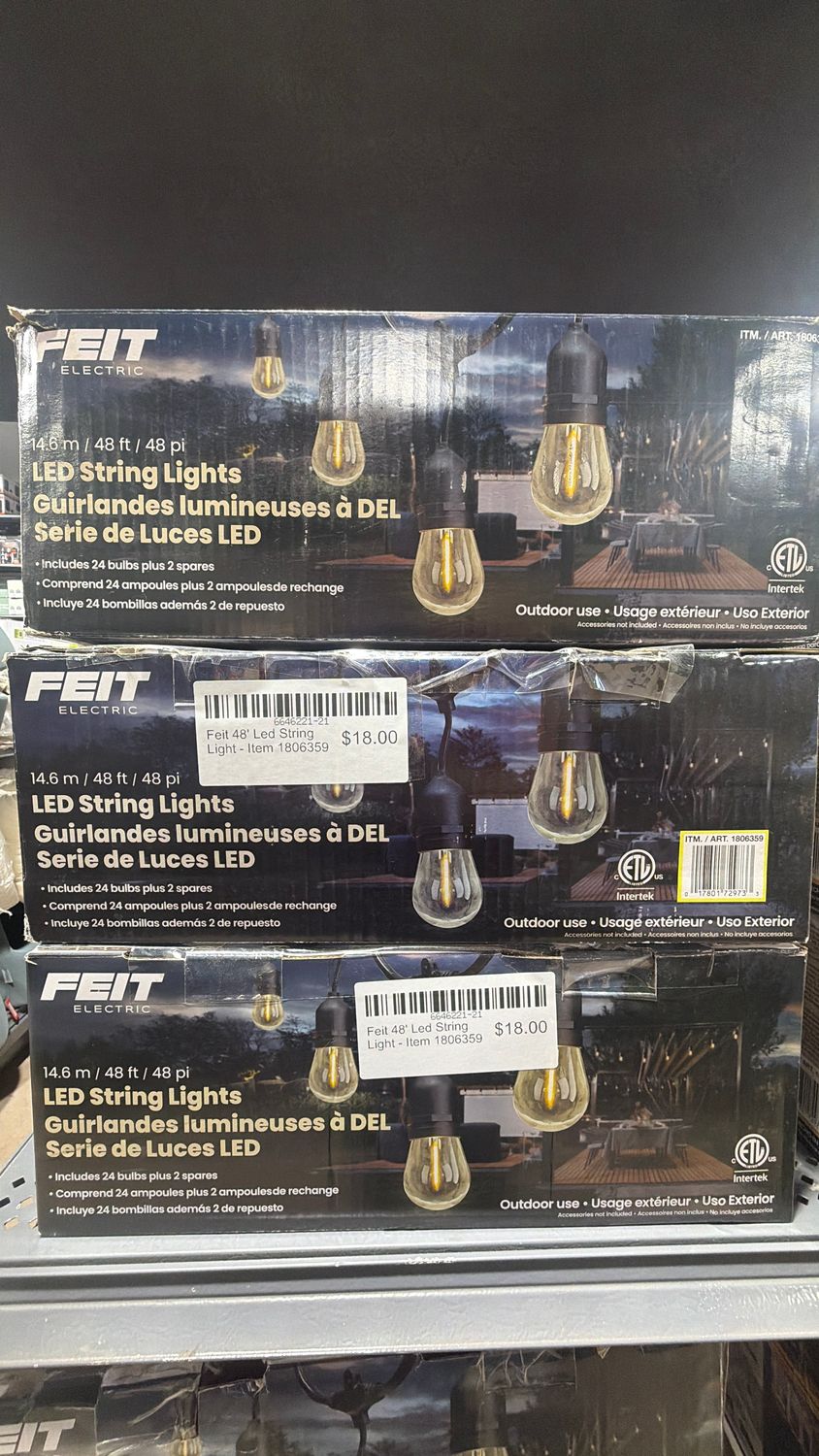 Feit 48' Led String Light - Item 1806359
