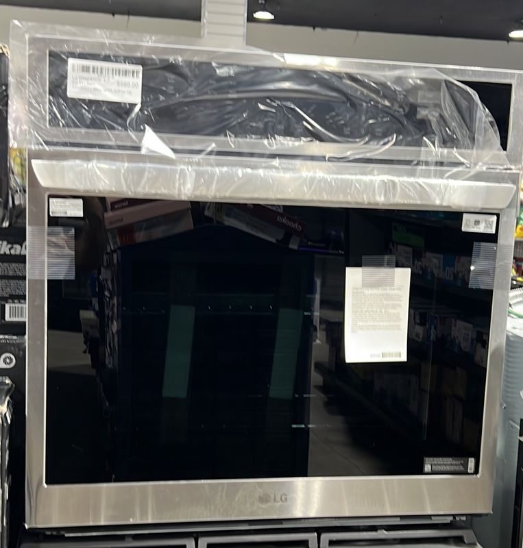 LG 4.7 cu. ft. Smart Wall Oven with Convection and Air Fry Item 1712693 | Model WSEP4723F