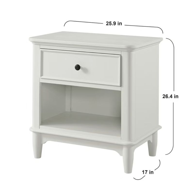 Lila White Nightstand | Item 1861881 | TOL-6696846 | 6696846-13